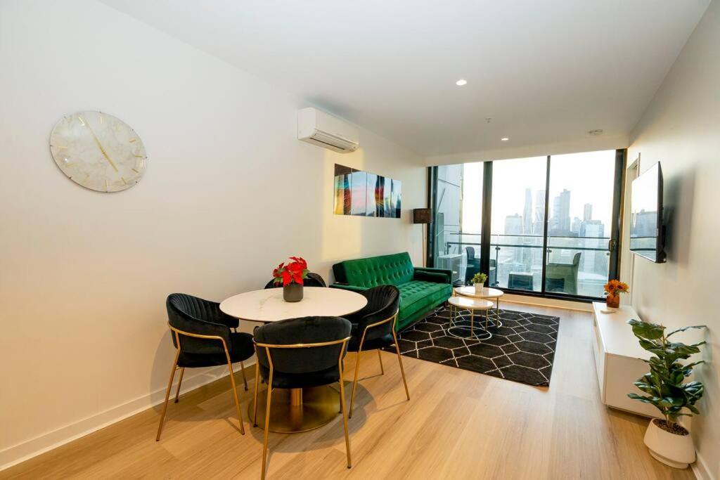 Luxe Haven - 42Nd Floor Panoramic City Views Melbourne Kültér fotó